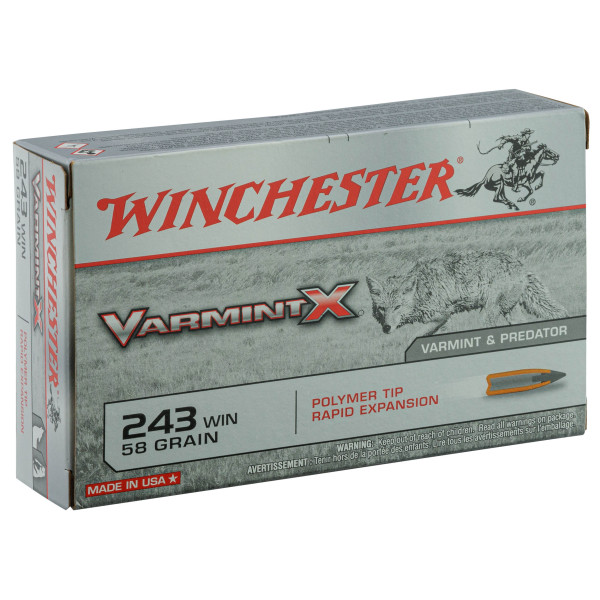 Winchester Varmint-X .243 : Précision et Impact pour Nuisibles