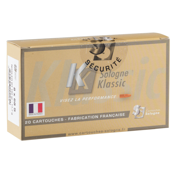 Puissance et Précision : Sologne 8x68 S Nosler pour Grand Gibier