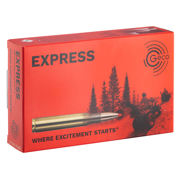 Cartouches GECO 7x64 EXPRESS : Précision et Impact à Longue Portée