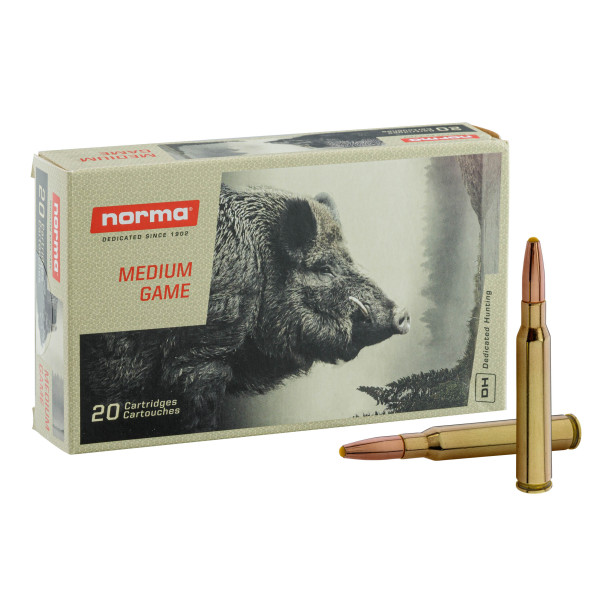 Cartouche Norma 7x64 170 gr : Précision et Impact Puissant
