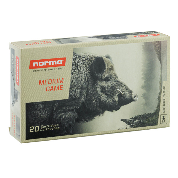 Munition Norma 8x57 JS Vulkan : Impact Puissant pour Gibier Musclé