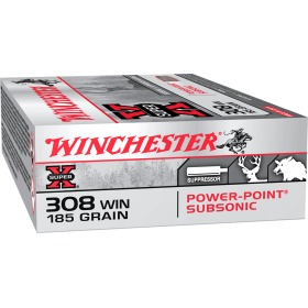 Winchester Subsonic .308 Win : Silence et Précision à Chaque Tir