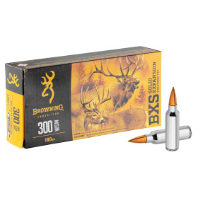 Browning .300 WSM BXS 180 gr : Puissance et Précision Ultimes