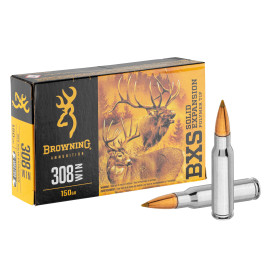 Browning .308 Win BXS 150 gr : Puissance et Précision pour Grand Gibier