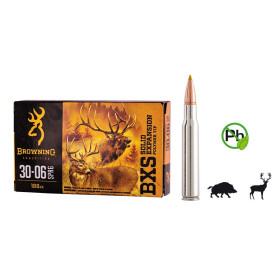Browning .30-06 BXS 180 gr : Puissance et Précision pour Grand Gibier