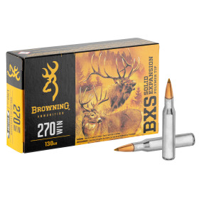 Browning .270 Win BXS 130 gr : Puissance et Précision pour Grand Gibier