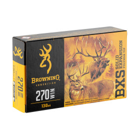 Browning .270 Win BXS 130 gr : Puissance et Précision pour Grand Gibier