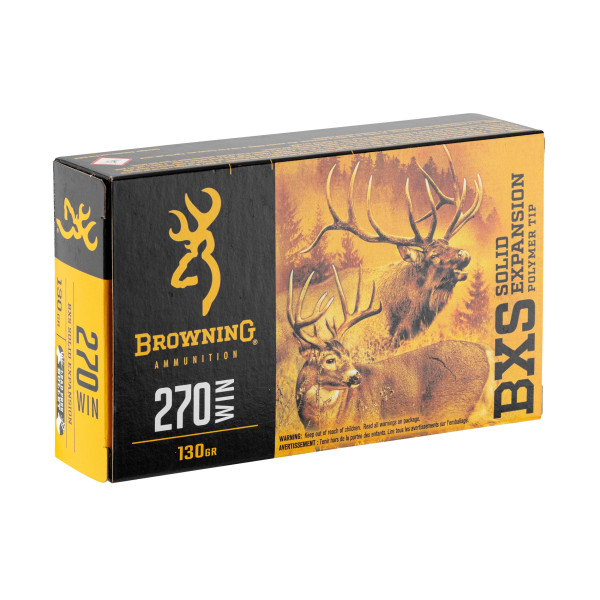 Browning .270 Win BXS 130 gr : Puissance et Précision pour Grand Gibier
