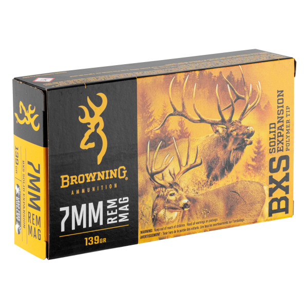 Browning 7mm Rem Mag BXS : Précision et Puissance pour Grand Gibier