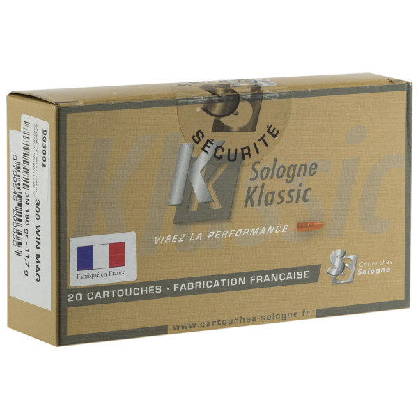 Munitions Sologne .300 Win. Mag. : Puissance et Précision Inégalées