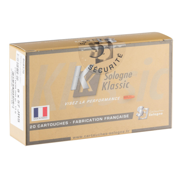Sologne 8x57 JRS Nosler : Puissance et Précision pour Grand Gibier