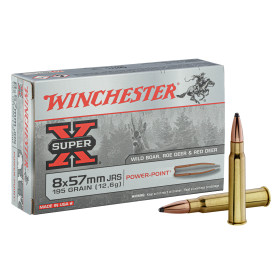 Cartouches Winchester 8x57 JRS : Puissance et Précision Inégalées
