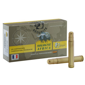 Cartouche Sologne .458 Win. Mag. : Puissance pour Grands Gibiers Africains