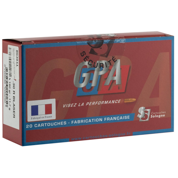 Munitions Sologne .30 R Blaser : Puissance Écologique pour Grand Gibier