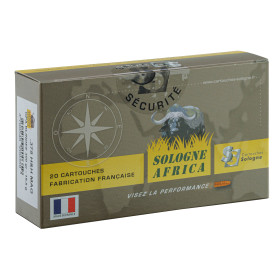 Cartouche Sologne .375 H&H GPA Solid : Puissance et Précision pour la Grande Chasse Africaine