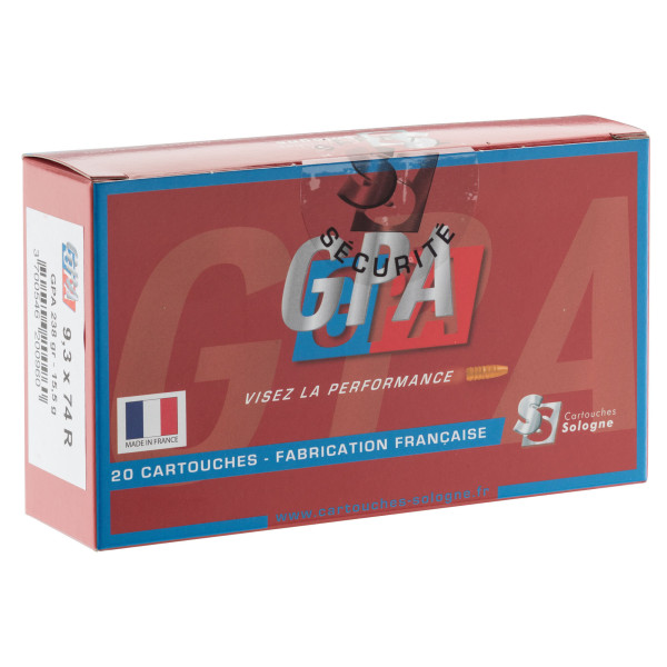 Puissance Écologique : Sologne 9.3x74 R GPA pour Grands Gibiers