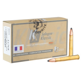 Sologne 9.3x74 R Nosler: Puissance et Pénétration pour Grand Gibier
