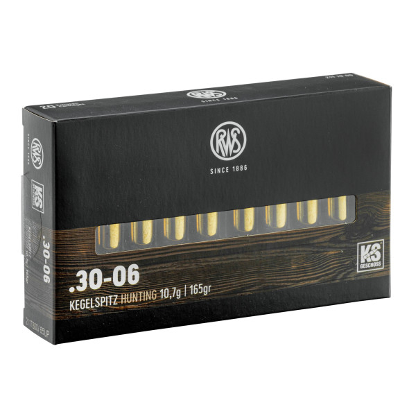 Munitions RWS 30-06 KS 165 gr : Précision et Puissance Inégalées