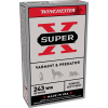 Winchester Super-X .243 Win 80 gr : Précision et Impact Explosif