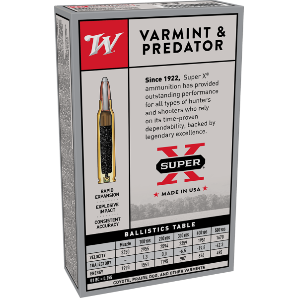 Winchester Super-X .243 Win 80 gr : Précision et Impact Explosif