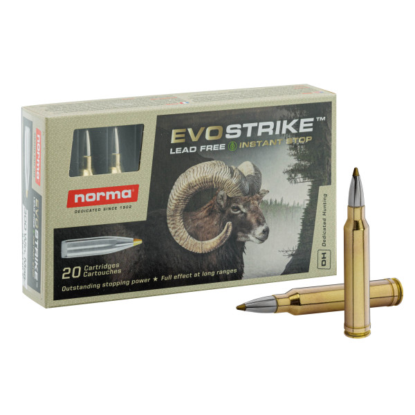 Cartouche Norma .300 Win Mag EVOSTRIKE : Puissance et Écologie