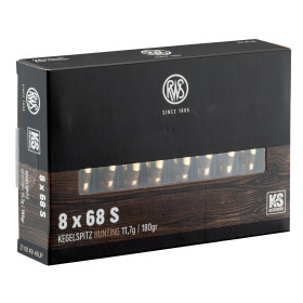 Munitions RWS 8x68 S KS : Précision et Puissance Longue Distance