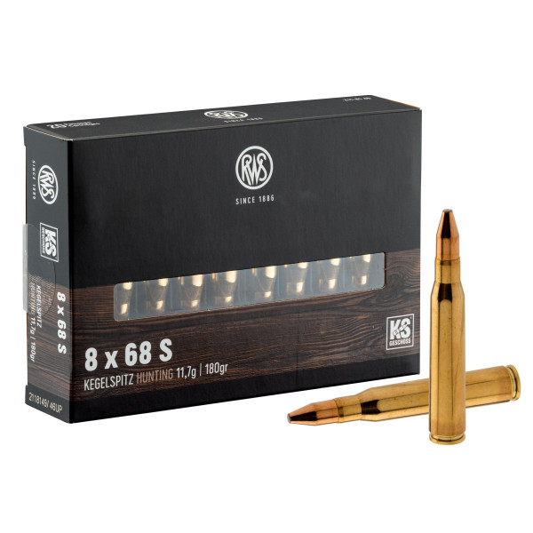 Munitions RWS 8x68 S KS : Précision et Puissance Longue Distance