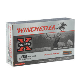Winchester .338 Win Mag 200 gr : Puissance et Précision Inégalées