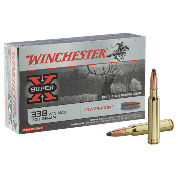 Winchester .338 Win Mag 200 gr : Puissance et Précision Inégalées