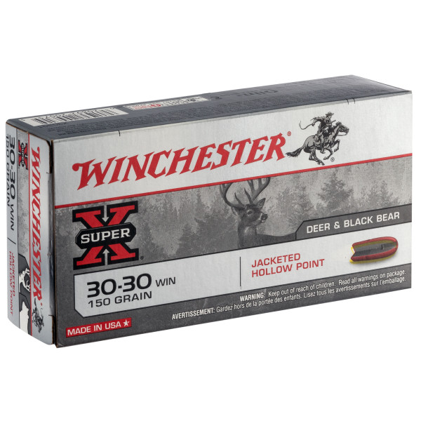 Winchester .30-30 HP 150 gr : Précision et Puissance pour Gibier Moyen