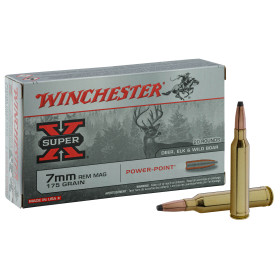 Winchester Power Point 7mm Rem Mag : Puissance et Précision Inégalées