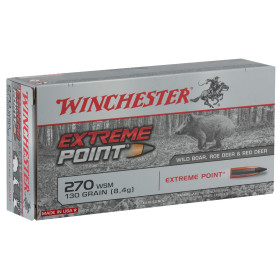 Winchester Extreme Point .270 WSM : Puissance et Précision Ultimes