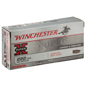 Munition Winchester Power-Point JSP : Précision et Puissance Optimale