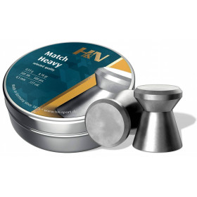 Plombs H&N 4.5mm Heavy Match : Précision Ultime pour Tireurs