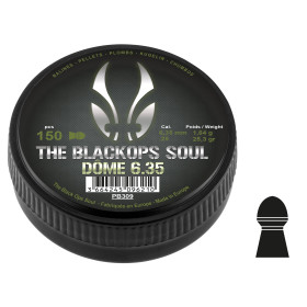 Plombs 6.35mm Black Ops Soul DOME : Précision et Puissance Assurées