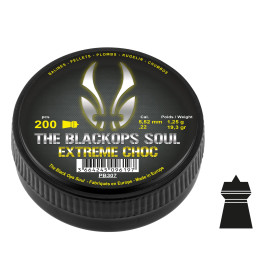 Plombs 5,5 mm Black Ops Soul : Précision et Impact Puissant