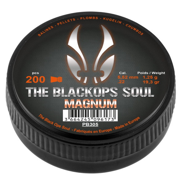 Plombs Black Ops Soul 5,5 mm : Précision Ultime pour Tir Ciblé