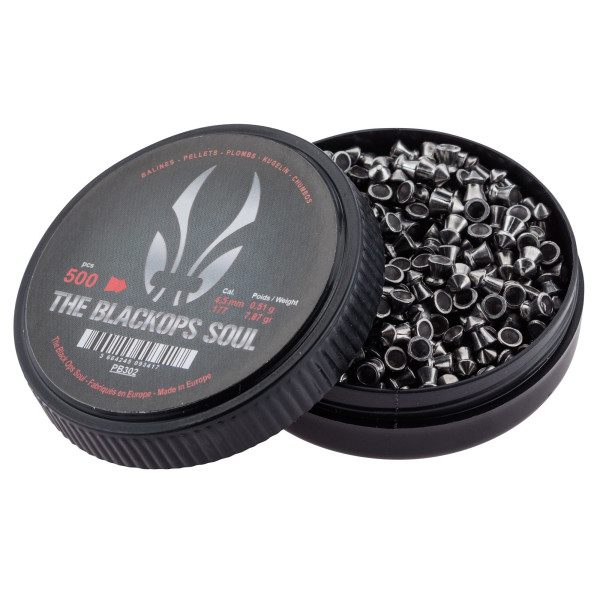Plombs Black Ops Soul 4,5 mm : Précision et Impact Accrus