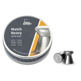 Plombs Match Heavy 4,5 mm : Précision Ultime pour Compétiteurs