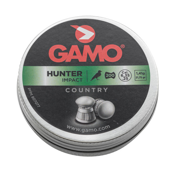 Plombs Hunter 6,35 mm : Impact Puissant et Précision Inégalée