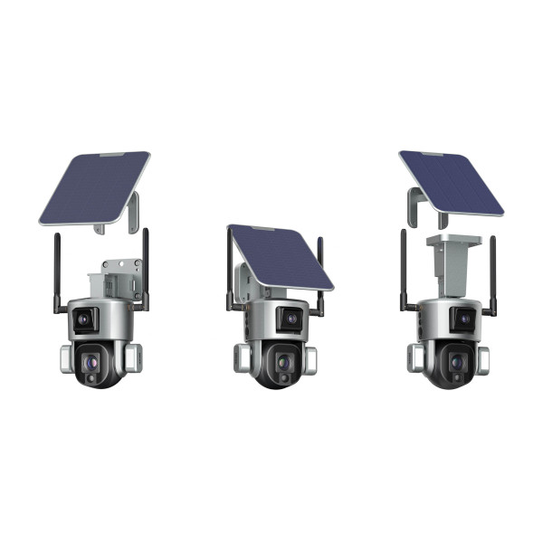 Caméra de Surveillance CAM1071 Num'Axes : 360°, 4K, IA, Solaire