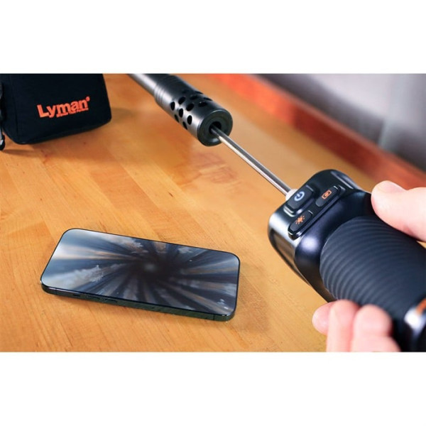 Caméra d'inspection Lyman Borecam 2.0 – HD sans fil, 66 cm, compatible iOS/Android