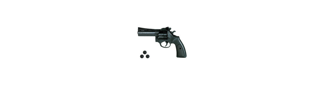 Revolvers à balles caoutchouc