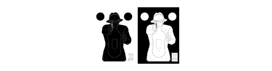 Cibles police & combat