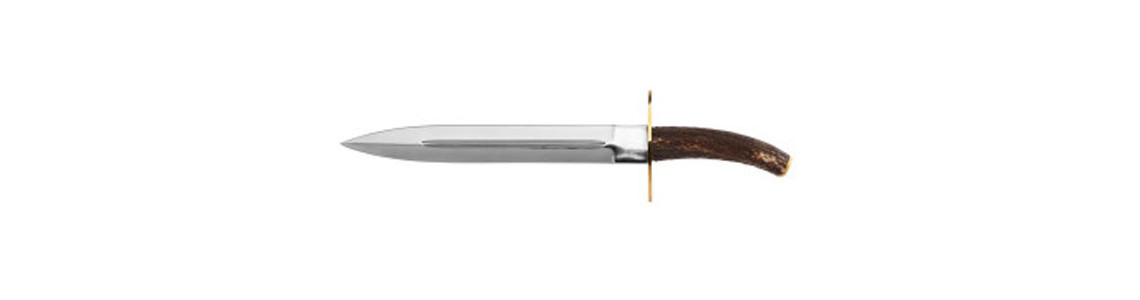 Couteaux droits de chasse