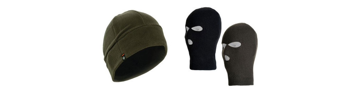Bobs, bonnets, cagoules et couvres visage