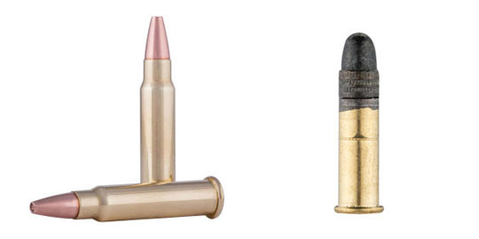 Munitions 22 lr, 17 HMR, 6mm & 9mm Flobert